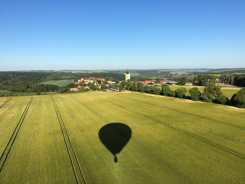 Schattenspiele<br>(Bild: Airlebnisballon - Harz)