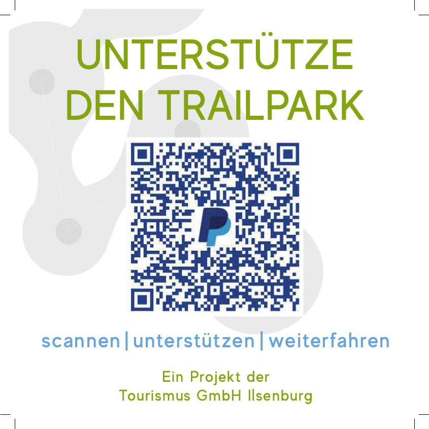 Die Nutzung des Trailparks Harz ist für Sie kostenfrei.<br><b>Jede Spende unterstützt die Erhaltung der Trails. Vielen Dank!<br></b>(Bild: Tourismus GmbH Ilsenburg)