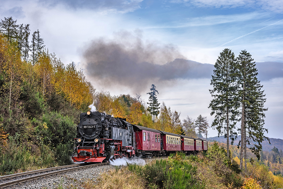 Den Harz erfahren - mit den Harzer Schmalspurbahnen<br>(Quelle: HSB)