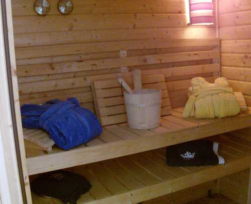 Besonders ist die Schwitzhütte: die hauseigene Sauna der Ferienwohnung Lachmann. (Bild: Fam. Lachmann)