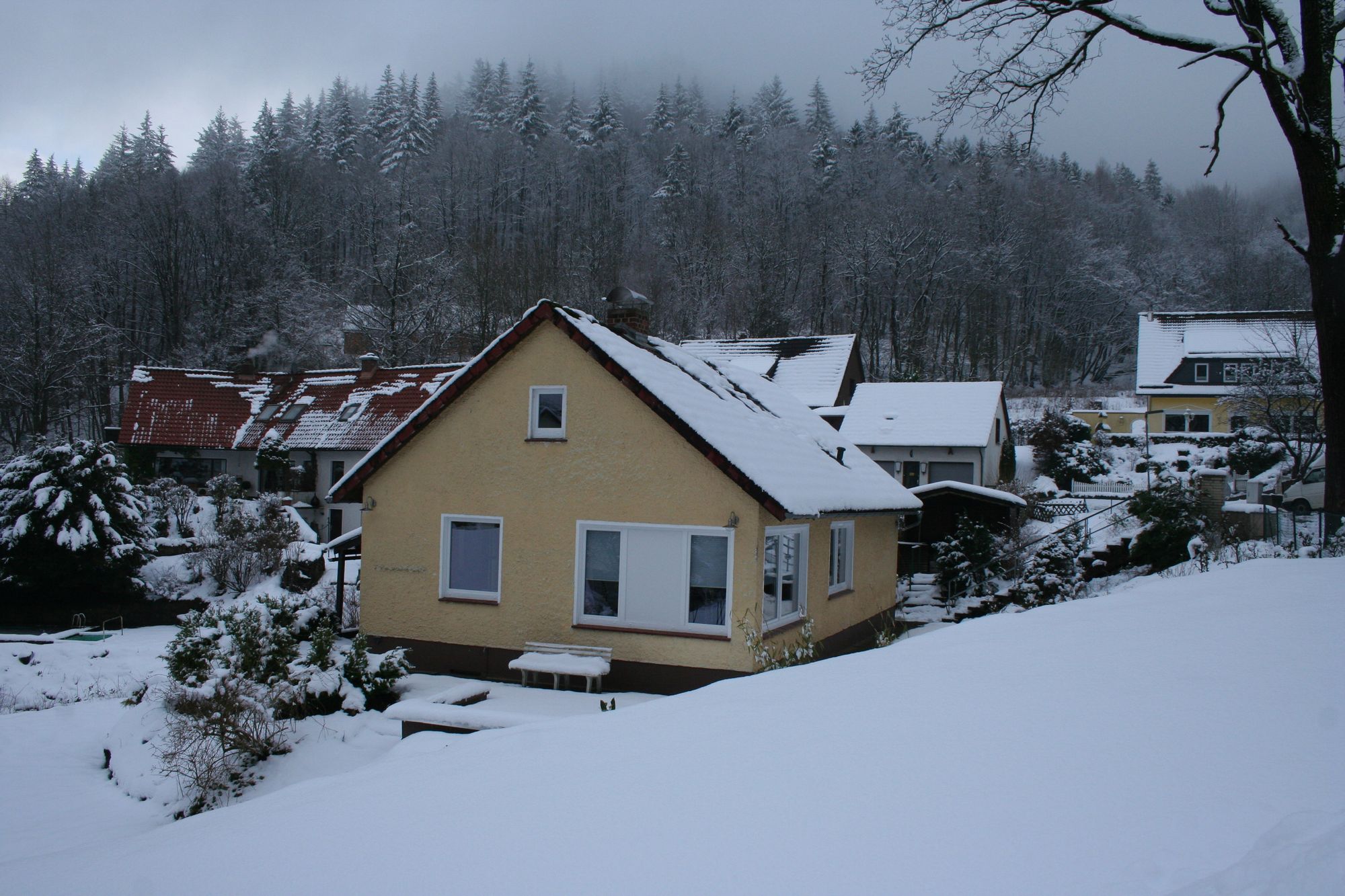 Das idyllische Bad Lauterberg im Winter...und Sie vielleicht mittendrin?!<br>(Bild: Fam. Eckardt)