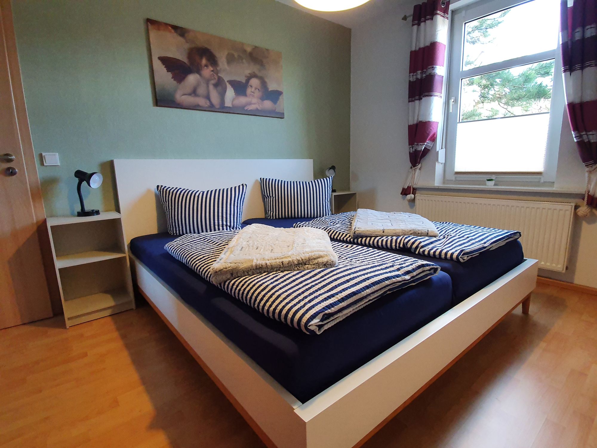 Das Elternschlafzimmer mit Doppelbett...<br>(Bild: Fam. Keule)