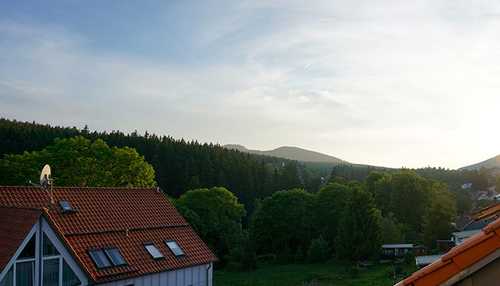 Die Aussicht auf den Wurmberg ist bei guten Sichtverhältnissen wirklich beeindruckend. (Bild: Fam. Schulte)