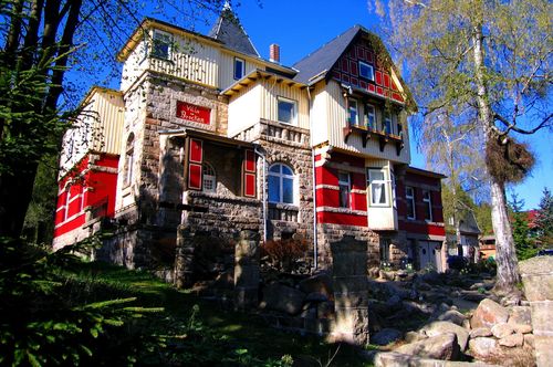 Willkommen in der wunderschön gelegenen <b>Ferienanlage Villa am Brocken!</b><br>(Bild: Fam. Scholand)