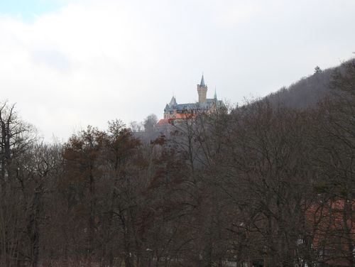 ...teilweise mit herrlichem Blick zum Schloss von Wernigerode.<br>(Bild: harztourist)