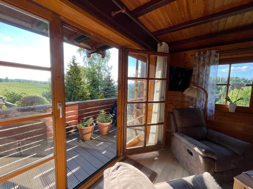 Ihr Balkon mit Blick ins Harzland.<br>(Bild: H. Müller)