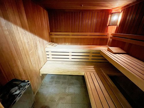 Unsere Sauna zur kostenfreien Nutzung für Hotelgäste<br>(Bild: Waldhotel Harz)