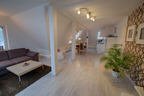 Ferienwohnung Brockenspitze - Dachwohnung mit 80 qm und 2 Schlafzimmern