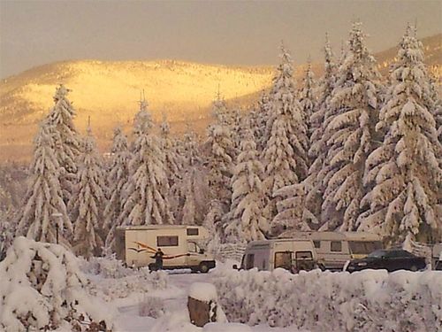 ...im Winter macht es genauso viel Spaß.<br>(Bild: Harz Mountain Camp)