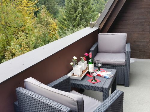 Frische Harzluft schnuppern, können Sie auf unserem gemütlichen Balkon... (Bildquelle: FW AussichtsReich)