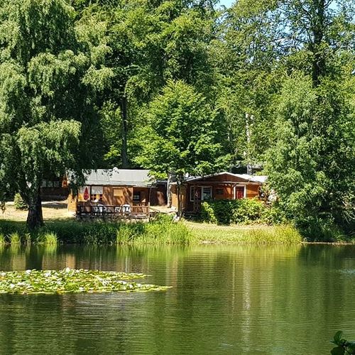 Idylle mitten im Grünen und Wasserspaß im Sommer - Ferienhäuser im Harz Camp Bremer Teich (Bild: Harz Camp Bremer Teich Gernrode)