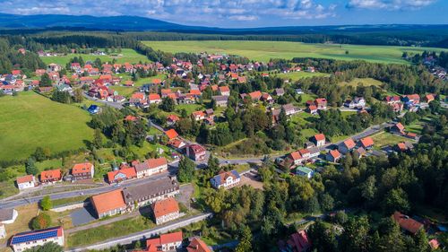 Luftaufnahme Tanne<br>(Tourismusbetrieb der Stadt Oberharz am Brocken©Jan Reichel)