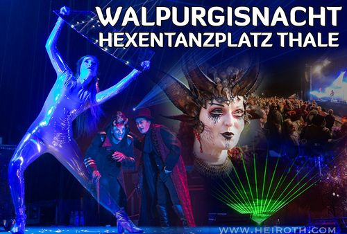 Spektakuläre Walpurgisnacht auf dem Hexentanzplatz Thale<br>(Bild: Marko Heiroth)