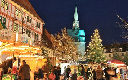 Weihnachtsmarkt in Osterode am Harz - liebevoll gestaltet<br>(Bild: Touristinformation Stadt Osterode am Harz)