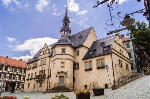 Das Rathaus von Blankenburg (Harz)<br>(Bild: Marko Sandro Schüren)